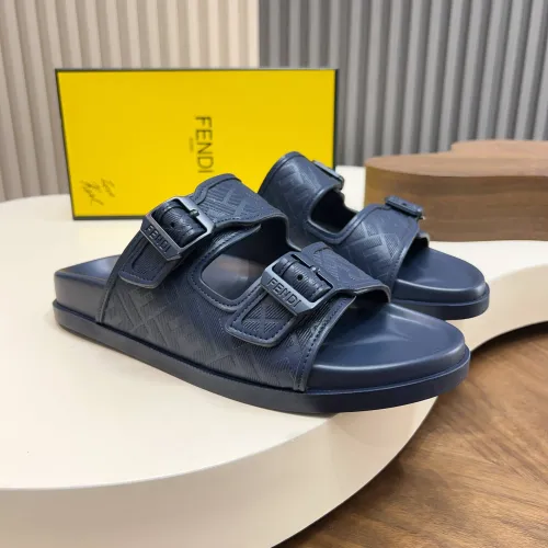 Cheap Fendi Slippers For Men #1433511, $$85.00 USD On Fendi Slippers