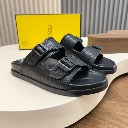 Cheap Fendi Slippers For Men #1433512, $$85.00 USD On Fendi Slippers