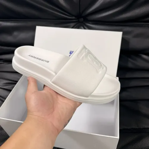 Replica Burberry Slippers For Men #1433517 $56.00 USD for Wholesale