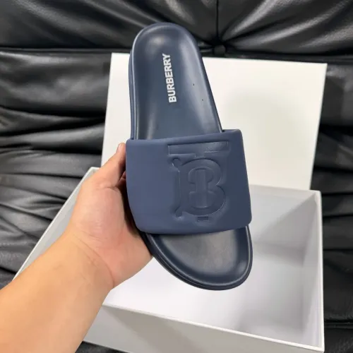 Replica Burberry Slippers For Men #1433519 $56.00 USD for Wholesale
