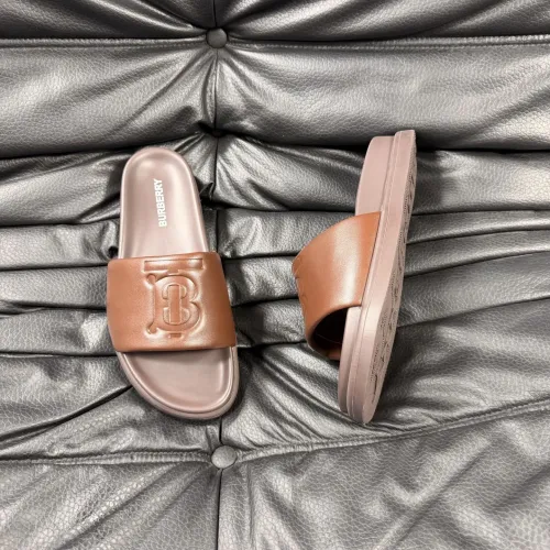Replica Burberry Slippers For Men #1433520 $56.00 USD for Wholesale