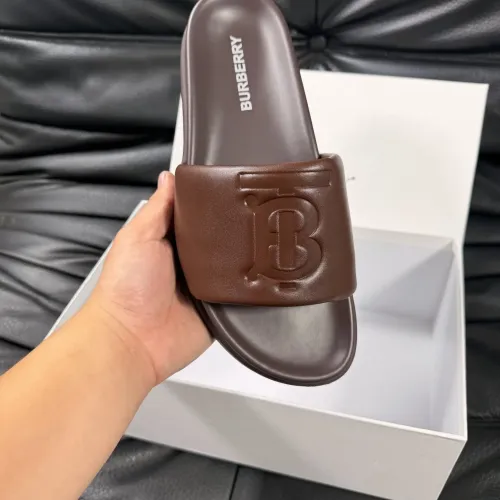 Replica Burberry Slippers For Men #1433520 $56.00 USD for Wholesale