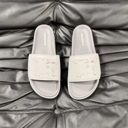 Replica Burberry Slippers For Men #1433523 $56.00 USD for Wholesale