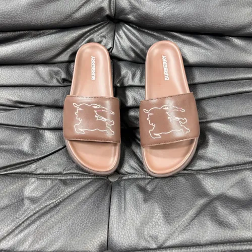 Replica Burberry Slippers For Men #1433524 $56.00 USD for Wholesale
