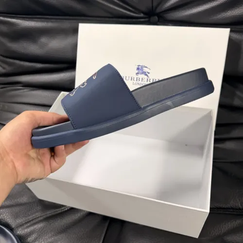 Replica Burberry Slippers For Men #1433525 $56.00 USD for Wholesale