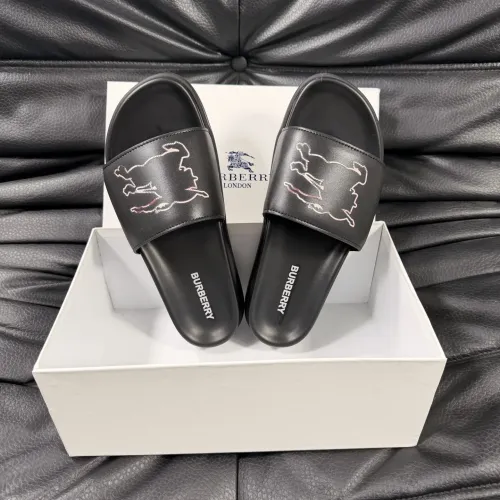 Replica Burberry Slippers For Men #1433526 $56.00 USD for Wholesale