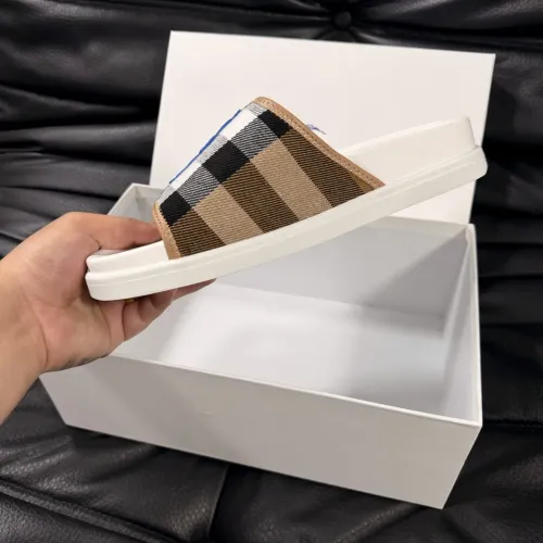 Replica Burberry Slippers For Men #1433527 $56.00 USD for Wholesale