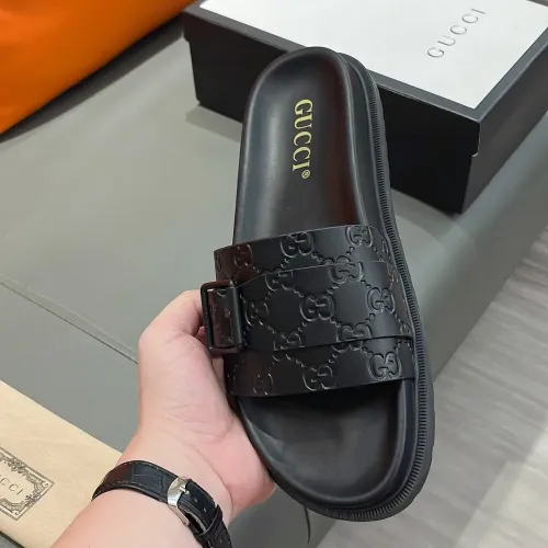 Replica Gucci Slippers For Men #1433550 $60.00 USD for Wholesale