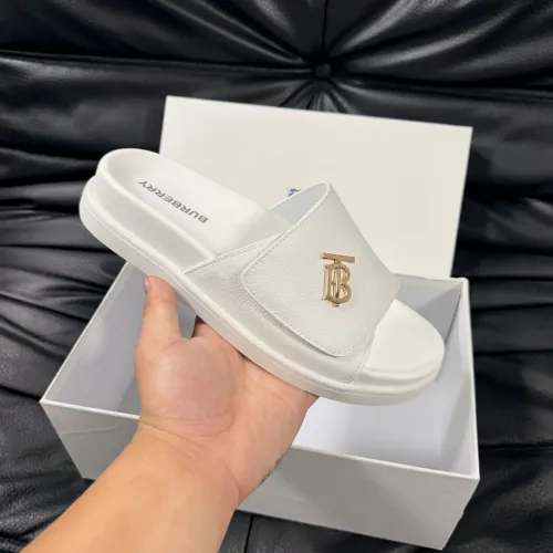 Replica Burberry Slippers For Men #1433554 $56.00 USD for Wholesale