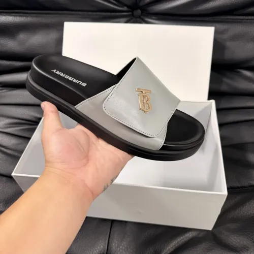 Replica Burberry Slippers For Men #1433560 $56.00 USD for Wholesale