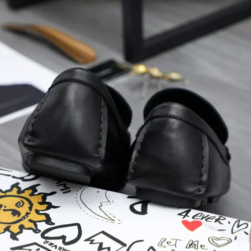 Replica Dolce & Gabbana D&G Leather Shoes For Men #1433575 $76.00 USD for Wholesale