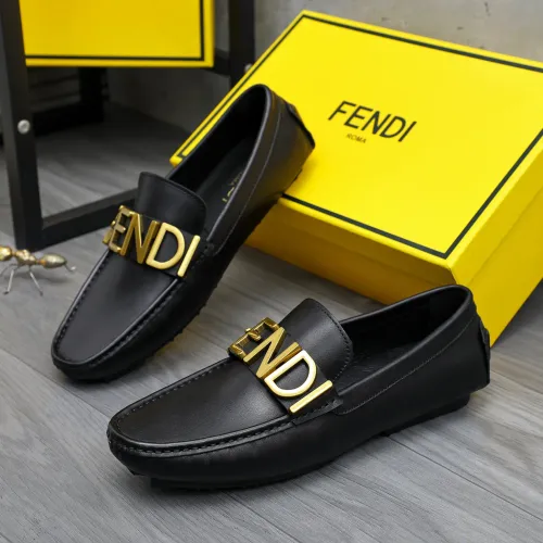 Cheap Fendi Leather Shoes For Men #1433577, $$76.00 USD On Fendi Leather Shoes