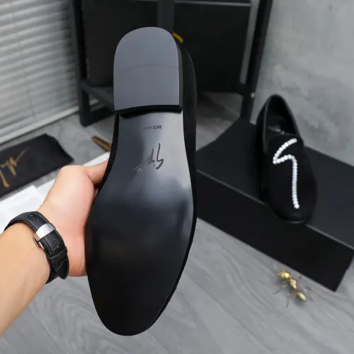 Replica Giuseppe Zanotti GZ Leather Shoes For Men #1433623 $80.00 USD for Wholesale