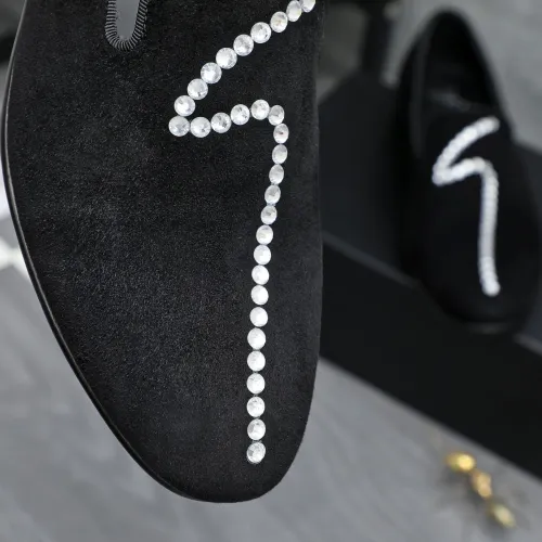 Replica Giuseppe Zanotti GZ Leather Shoes For Men #1433623 $80.00 USD for Wholesale