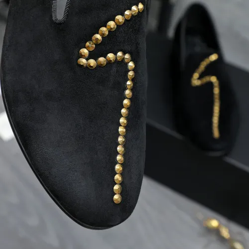 Replica Giuseppe Zanotti GZ Leather Shoes For Men #1433624 $80.00 USD for Wholesale