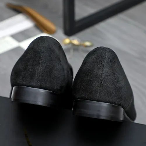 Replica Giuseppe Zanotti GZ Leather Shoes For Men #1433625 $80.00 USD for Wholesale