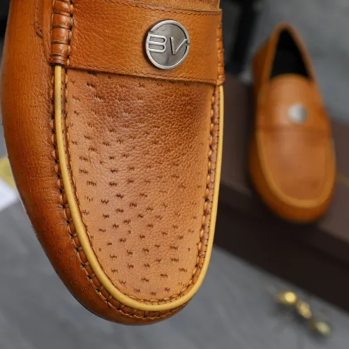 Replica Bottega Veneta BV Leather Shoes For Men #1433627 $82.00 USD for Wholesale