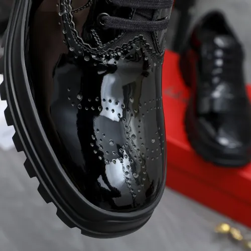 Replica Salvatore Ferragamo Leather Shoes For Men #1433645 $115.00 USD for Wholesale