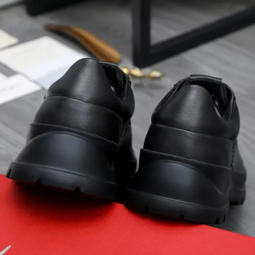 Replica Salvatore Ferragamo Leather Shoes For Men #1433647 $115.00 USD for Wholesale