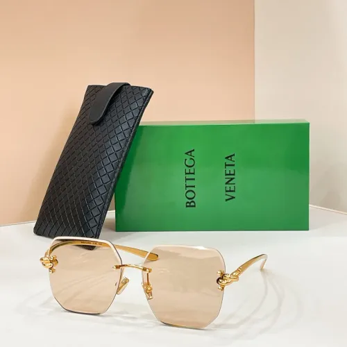Cheap Bottega Veneta AAA Quality Sunglasses #1433751, $$60.00 USD On Bottega Veneta AAA Quality Sunglasses