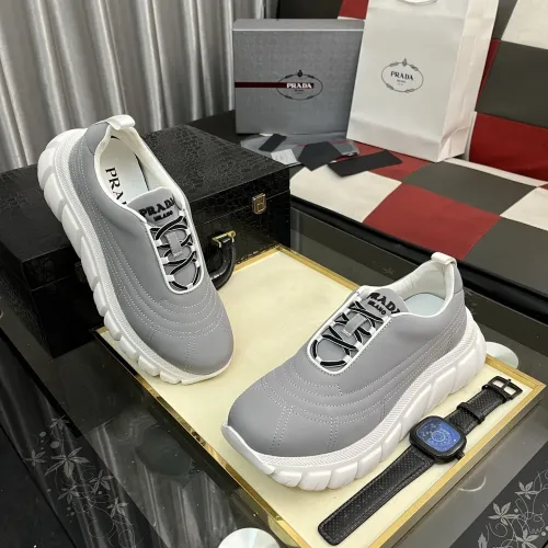 Replica Prada Casual Shoes For Men #1433766 $102.00 USD for Wholesale