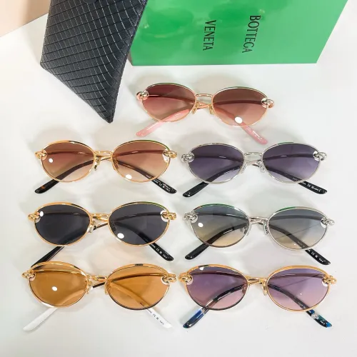 Replica Bottega Veneta AAA Quality Sunglasses #1433776 $60.00 USD for Wholesale