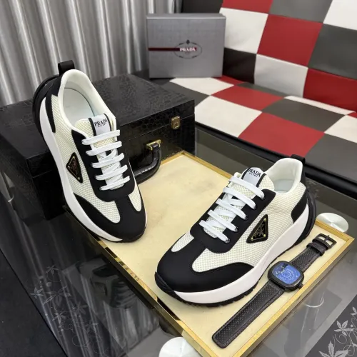 Replica Prada Casual Shoes For Men #1433796 $85.00 USD for Wholesale