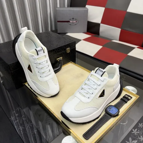 Replica Prada Casual Shoes For Men #1433797 $85.00 USD for Wholesale