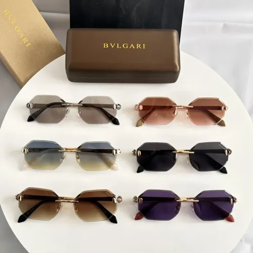 Replica Bvlgari AAA Quality Sunglasses #1433809 $60.00 USD for Wholesale