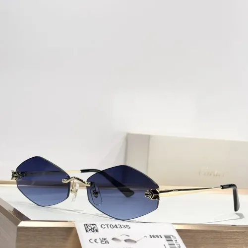 Cheap Cartier AAA Quality Sunglassess #1433911, $$76.00 USD On Cartier AAA Quality Sunglassess