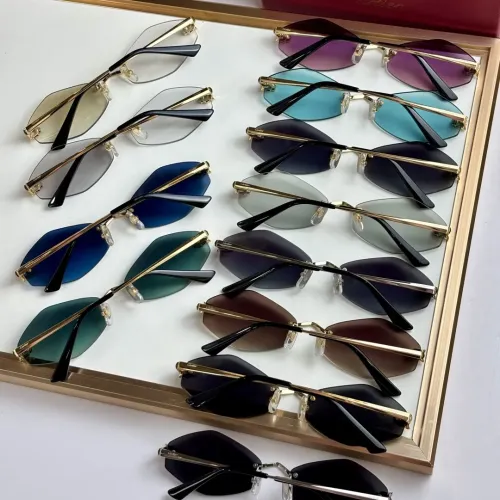 Replica Cartier AAA Quality Sunglassess #1433921 $76.00 USD for Wholesale