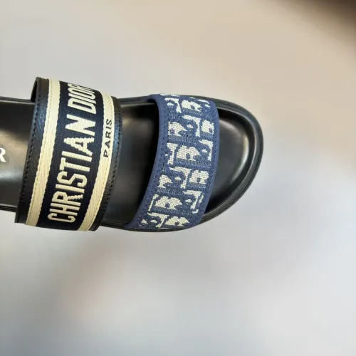 Replica Christian Dior Slippers For Men #1433991 $56.00 USD for Wholesale