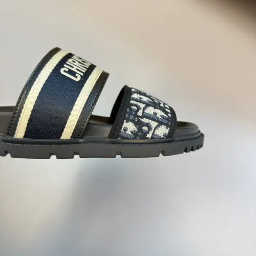 Replica Christian Dior Slippers For Men #1433992 $56.00 USD for Wholesale