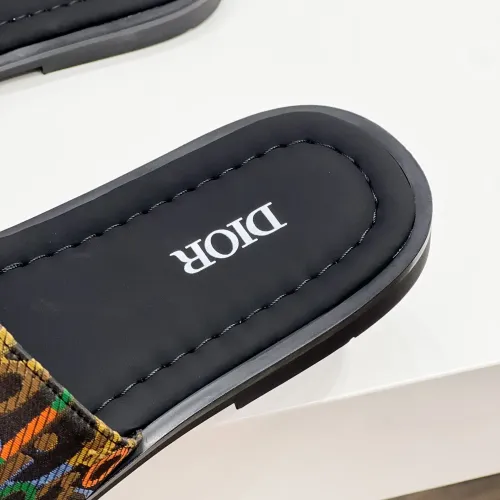 Replica Christian Dior Slippers For Men #1433998 $56.00 USD for Wholesale