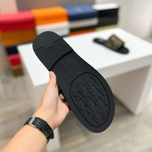 Replica Christian Dior Slippers For Men #1433998 $56.00 USD for Wholesale