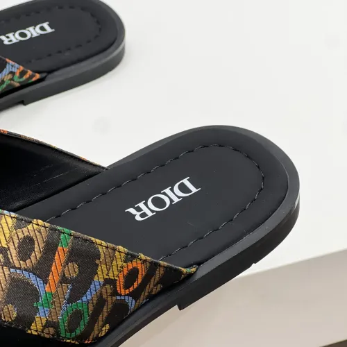 Replica Christian Dior Slippers For Men #1434001 $56.00 USD for Wholesale