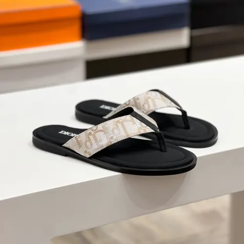 Replica Christian Dior Slippers For Men #1434002 $56.00 USD for Wholesale
