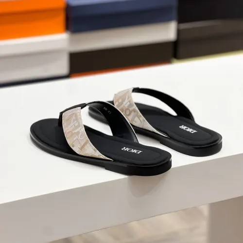 Replica Christian Dior Slippers For Men #1434002 $56.00 USD for Wholesale