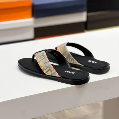 Replica Christian Dior Slippers For Men #1434003 $56.00 USD for Wholesale