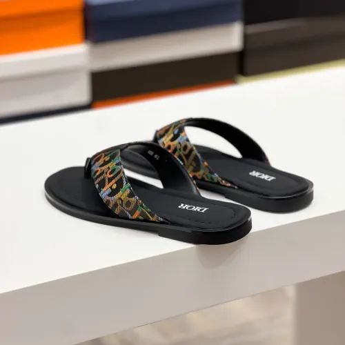 Replica Christian Dior Slippers For Men #1434004 $56.00 USD for Wholesale