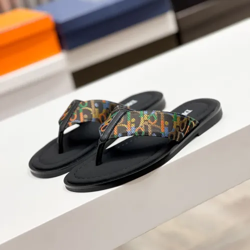 Replica Christian Dior Slippers For Men #1434004 $56.00 USD for Wholesale