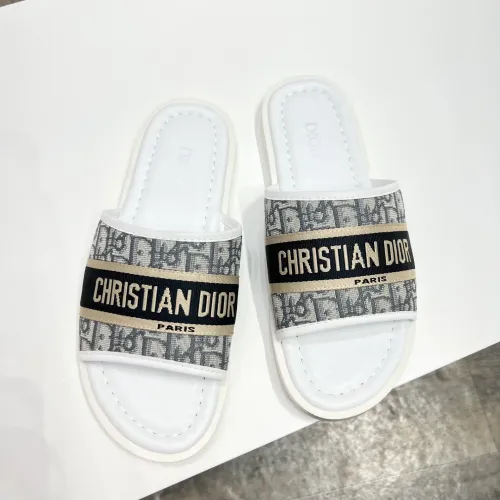 Replica Christian Dior Slippers For Men #1434007 $56.00 USD for Wholesale