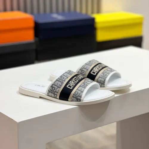Replica Christian Dior Slippers For Men #1434007 $56.00 USD for Wholesale