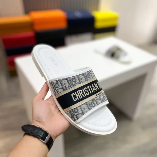 Replica Christian Dior Slippers For Men #1434007 $56.00 USD for Wholesale