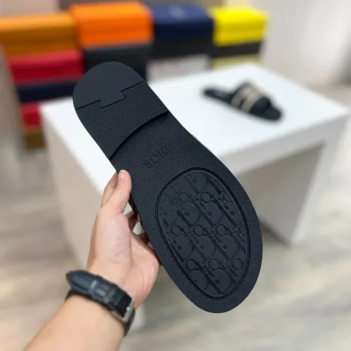 Replica Christian Dior Slippers For Men #1434009 $56.00 USD for Wholesale
