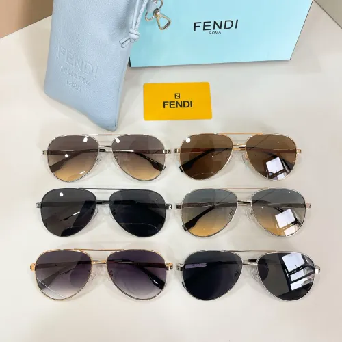 Replica Fendi AAA Quality Sunglasses #1434010 $64.00 USD for Wholesale