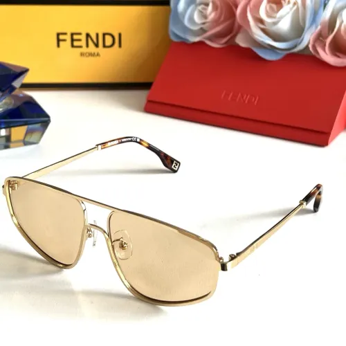 Cheap Fendi AAA Quality Sunglasses #1434030, $$64.00 USD On Fendi AAA Quality Sunglasses