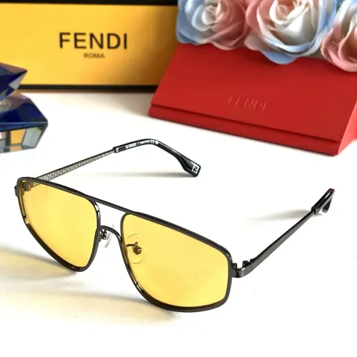 Cheap Fendi AAA Quality Sunglasses #1434033, $$64.00 USD On Fendi AAA Quality Sunglasses