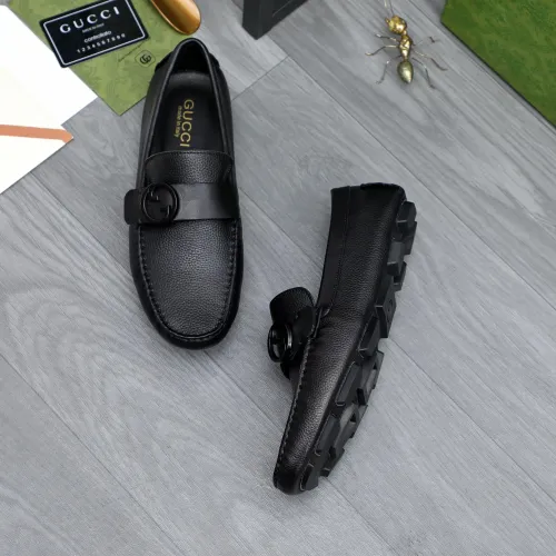 Replica Gucci Oxfords Shoes For Men #1434056 $76.00 USD for Wholesale