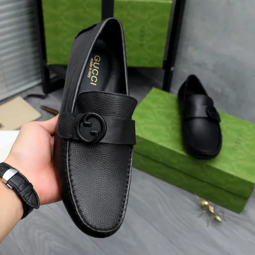 Replica Gucci Oxfords Shoes For Men #1434056 $76.00 USD for Wholesale